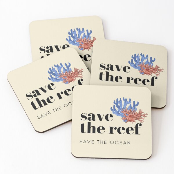 Item preview, Save the reef Save the Planet designed and sold by BohoHiker.
