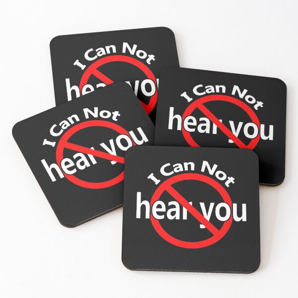 Item preview, I Can't Hear You designed and sold by notstuff.