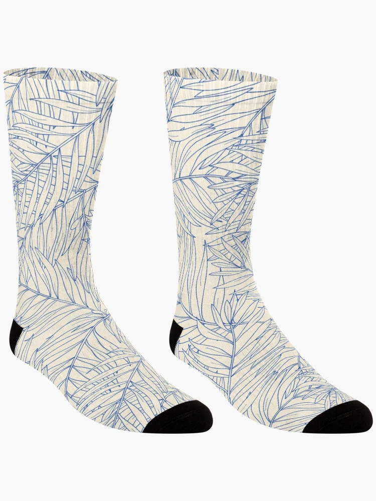 Thumbnail 3 of 5, Socks, Tropical Pattern designed and sold by PatternSquare.