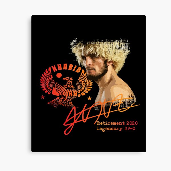 Art Mural Sur Le Theme Citation De Khabib Nurmagomedov Redbubble