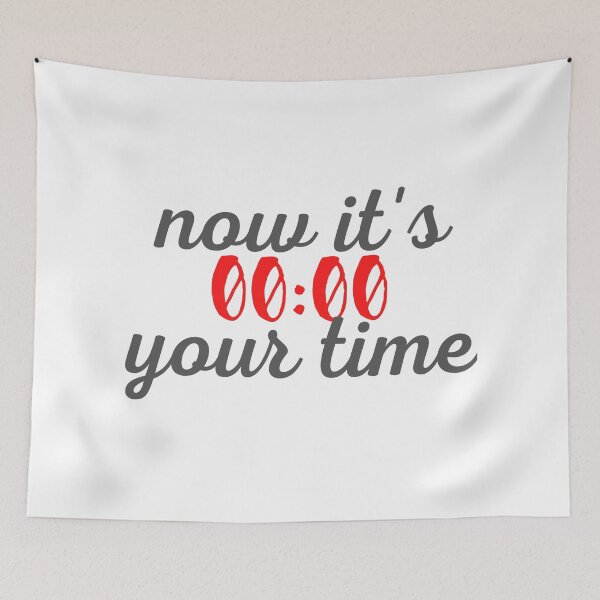 Item preview, now it's your time designed and sold by Bubblegirl17.