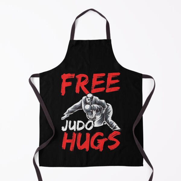 Item preview, Funny Free Judo Hugs MMA Mixed Martial Arts Pun designed and sold by perfectpresents.
