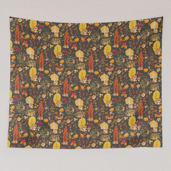 Item preview, Amazing Cute Fairy Tale Autumn Elements and Fox  designed and sold by Gifty-Designs.