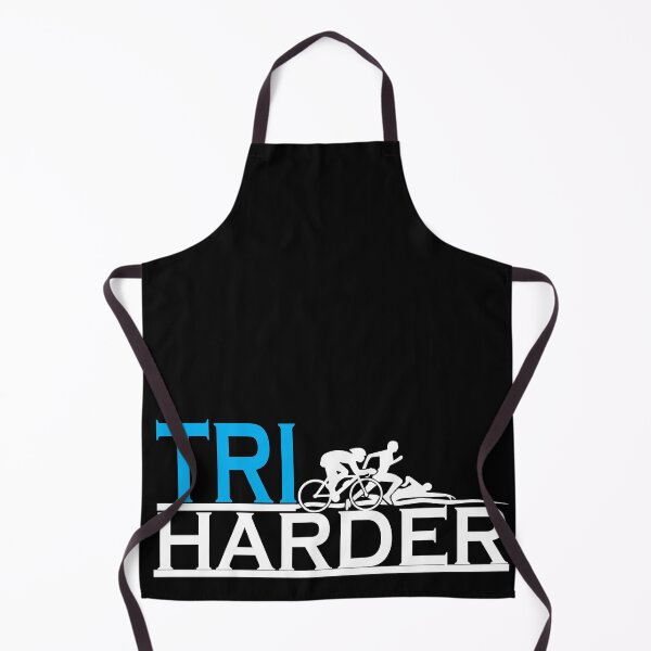 Item preview, Triathlon - TRI Harder - Swim, Bike, Run Triathele designed and sold by overstyle.