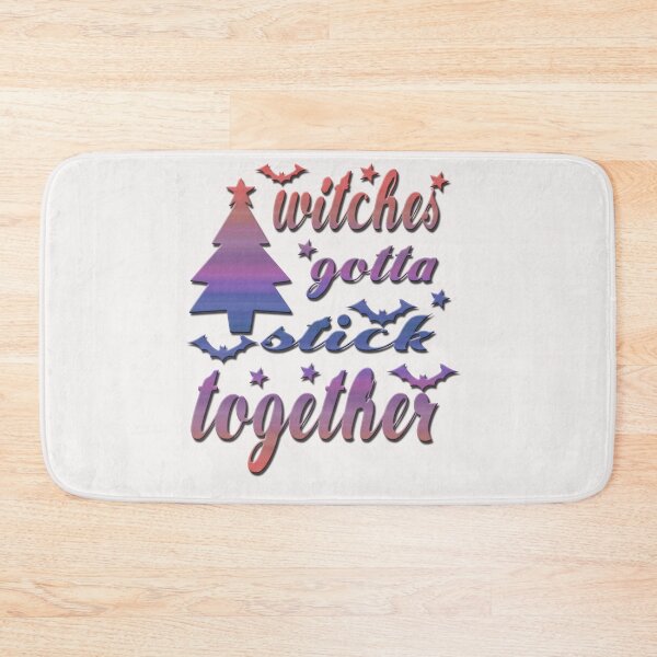 Item preview, FRIENDS WITCHES GOTTA STICK TOGETHER HALLOWEEN designed and sold by buzz1days.