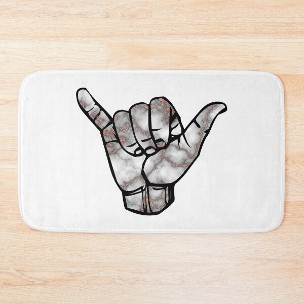 Item preview, Hang Loose Rose Gold Marble designed and sold by MSA-42.