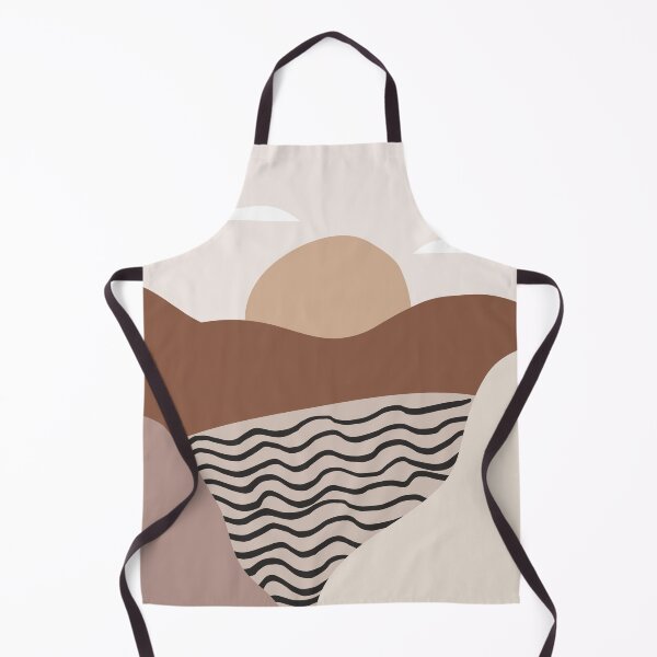 Item preview, Boho Abstract Artl Landscape Sunset Mountains Design designed and sold by zedonee.
