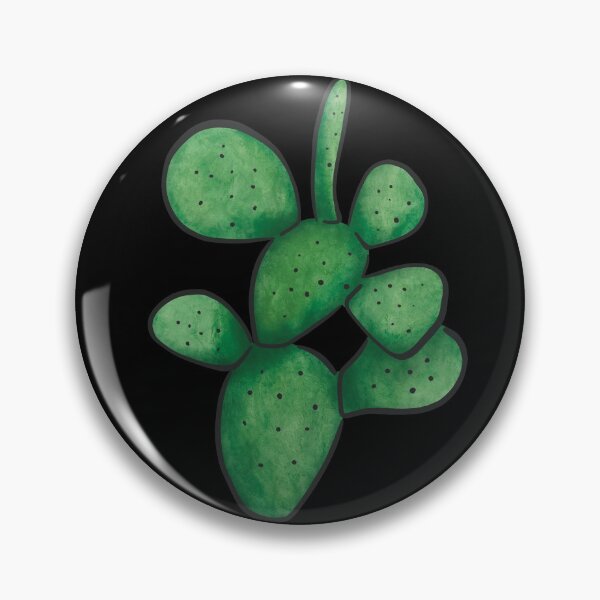 Item preview, Green Watercolour Opuntia Cactus  designed and sold by marta-maria.