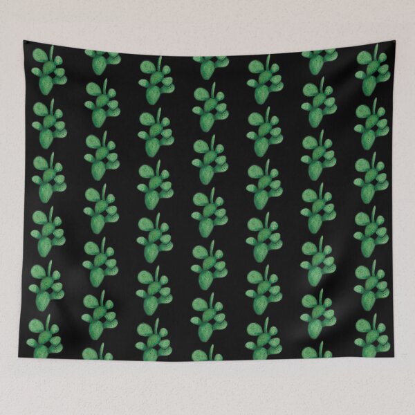 Item preview, Green Watercolour Opuntia Cactus  designed and sold by marta-maria.