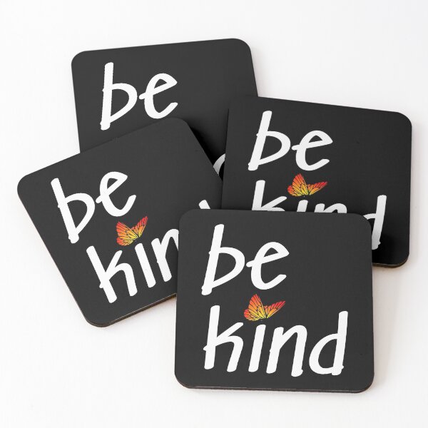 Item preview, Be kind (butterfly). Help change the world. White text. designed and sold by JellyBeenzz.