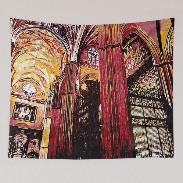 Item preview, Seville, Gothic Cathedral designed and sold by AM FineArtPrints.