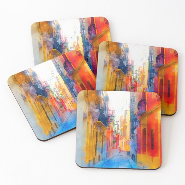 Item preview, Seville, the colorful streets of Spain designed and sold by AM FineArtPrints.