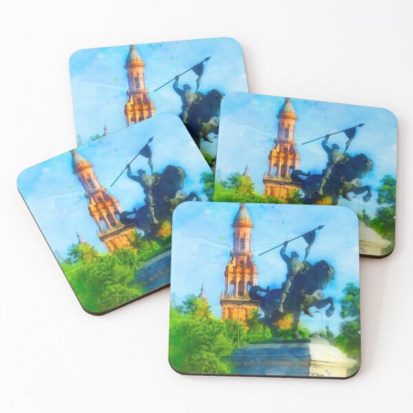 Item preview, Seville, the colorful streets of Spain designed and sold by AM FineArtPrints.