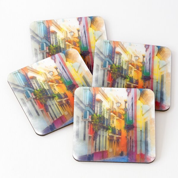 Item preview, Seville, the colorful streets of Spain designed and sold by AM FineArtPrints.