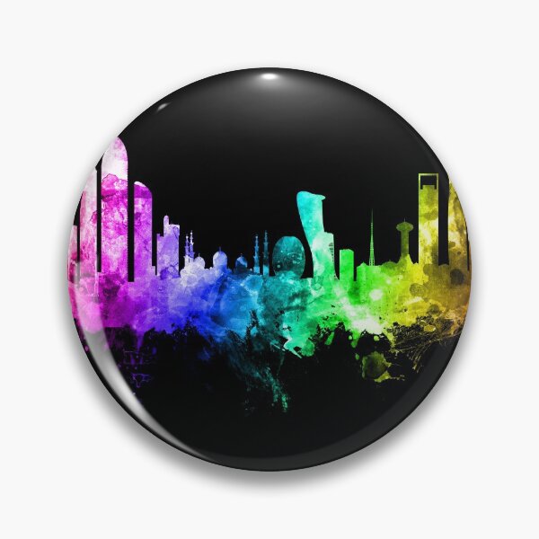 Item preview, Abu Dhabi Skyline designed and sold by ArtPrints.