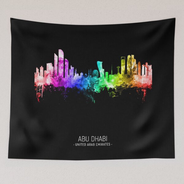 Item preview, Abu Dhabi Skyline designed and sold by ArtPrints.