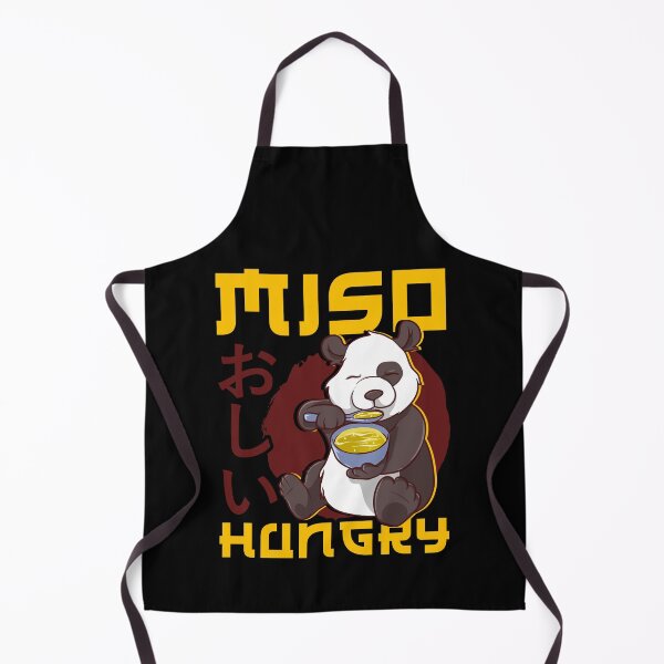 Item preview, Cute Anime Panda Bear Miso Hungry Pun Kawaii designed and sold by perfectpresents.