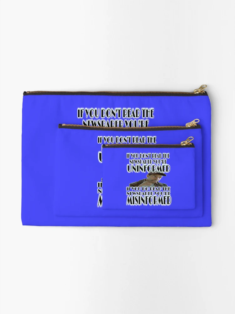 Thumbnail 2 of 4, Zipper Pouch, Misinformed designed and sold by RextacularRocks.