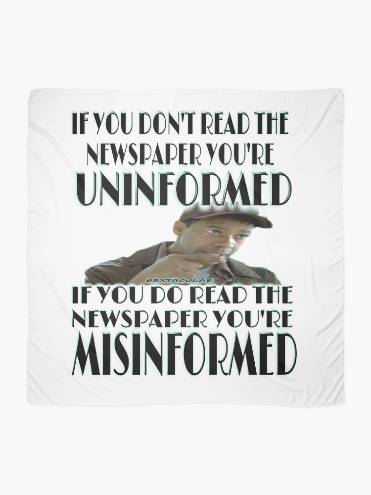 Thumbnail 2 of 3, Scarf, Misinformed designed and sold by RextacularRocks.