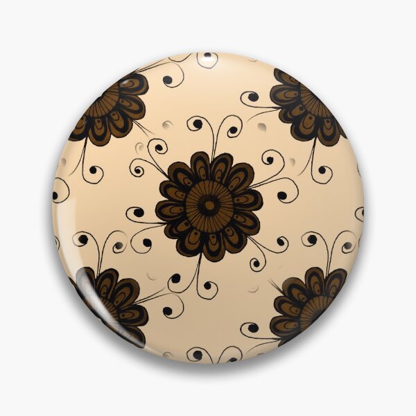 Item preview, Creamy Floral Tablecloth Pattern designed and sold by ckylin.