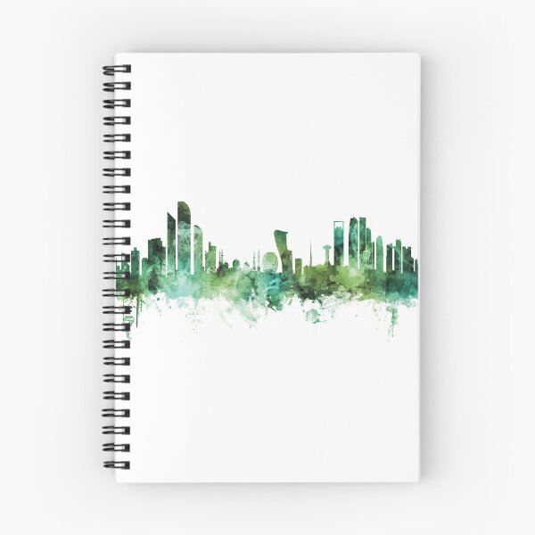 Item preview, Abu Dhabi Skyline designed and sold by ArtPrints.