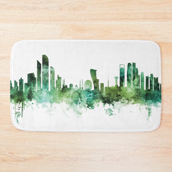 Item preview, Abu Dhabi Skyline designed and sold by ArtPrints.