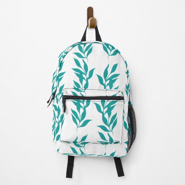Item preview, Teal Leaves Pattern designed and sold by MA DESIGNS.