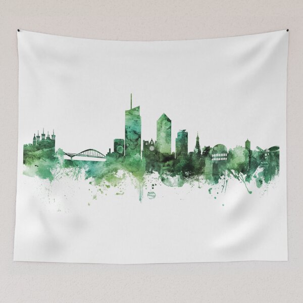 Item preview, Lyon France Skyline designed and sold by ArtPrints.