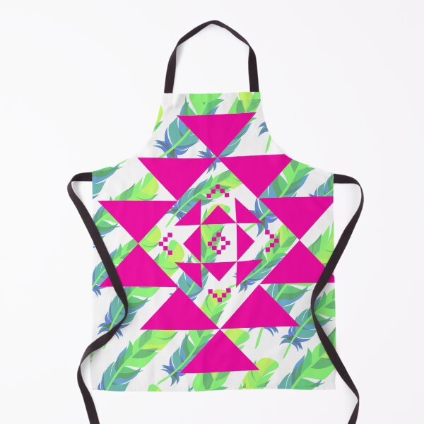 Item preview, American Native Pattern Design Green Pink designed and sold by kyds.