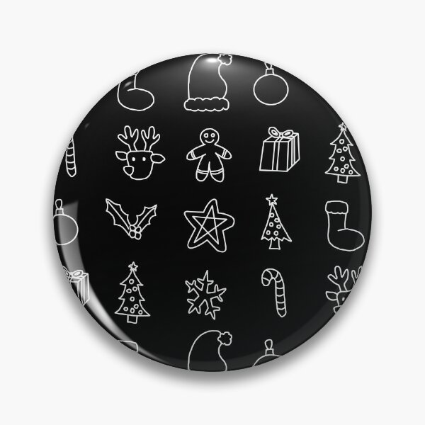 Item preview, Christmas Lines Stickers White lines designed and sold by reujken.