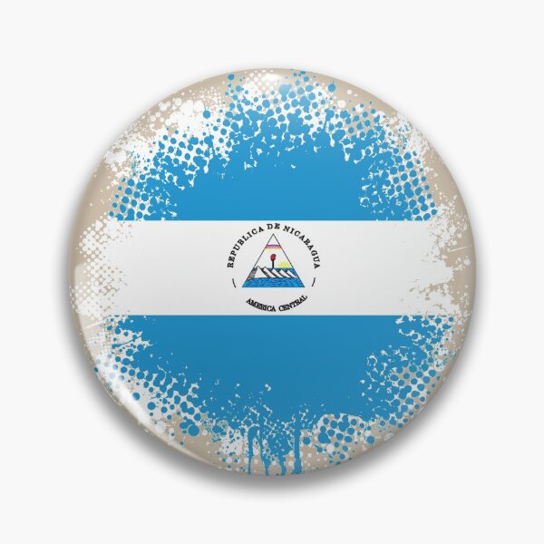 Item preview, Flag of Nicaragua - Splat designed and sold by pixelinga.