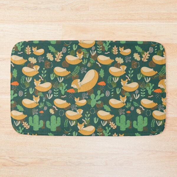 Item preview, Amazing Cute Fairy Tale Fox with Cactus and Autumn Elements  designed and sold by Gifty-Designs.