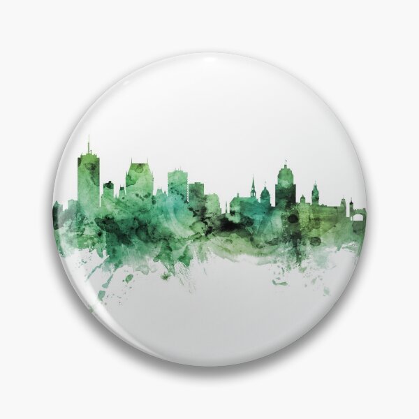 Item preview, Quebec Canada Skyline designed and sold by ArtPrints.