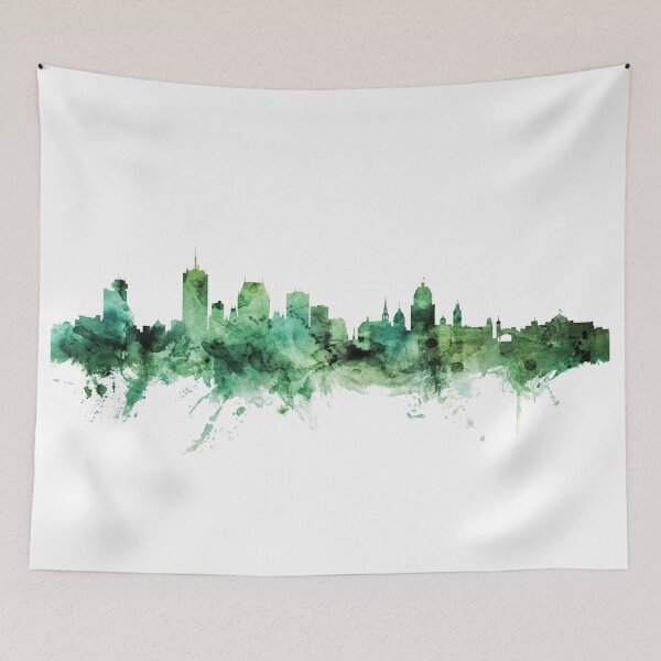 Artikelvorschau, Quebec Canada Skyline entworfen und verkauft von ArtPrints.