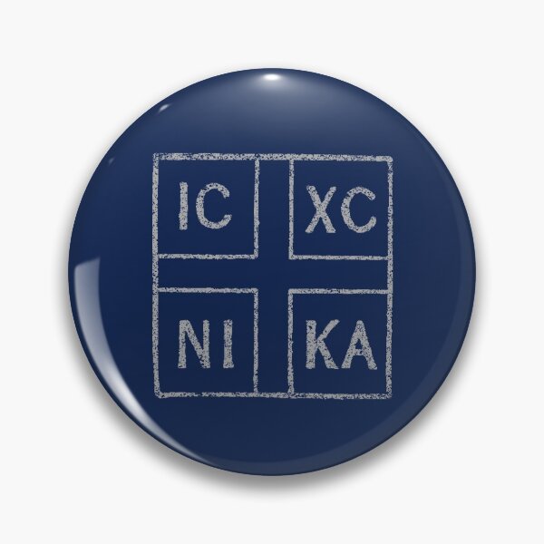 Item preview, IC XC NIKA Christogram Crucifix Orthodoxy Christianity  designed and sold by h44k0n.