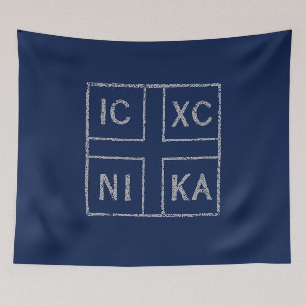 Item preview, IC XC NIKA Christogram Crucifix Orthodoxy Christianity  designed and sold by h44k0n.