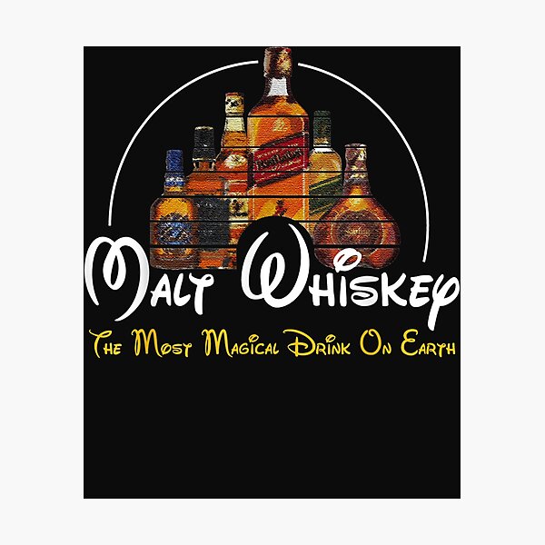Malt Whiskey Most Magical Drink Funny Parody Photographic Print
