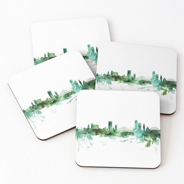 Item preview, Liege Belgium Skyline designed and sold by ArtPrints.