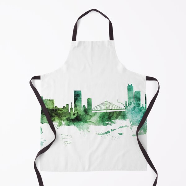Item preview, Liege Belgium Skyline designed and sold by ArtPrints.