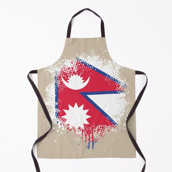 Item preview, Flag of Nepal - Splat designed and sold by pixelinga.
