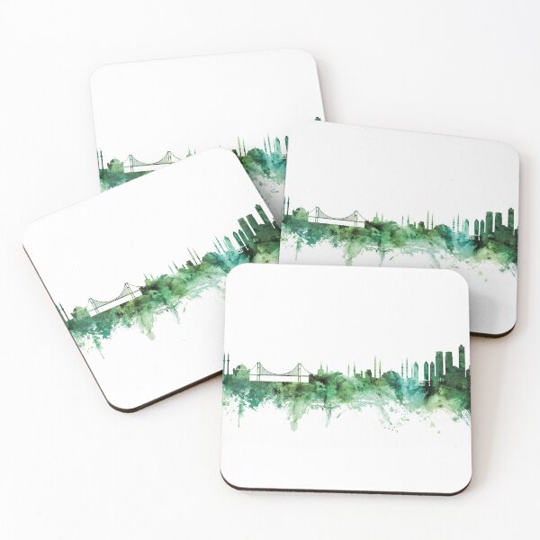 Artikelvorschau, Istanbul Turkey Skyline entworfen und verkauft von ArtPrints.