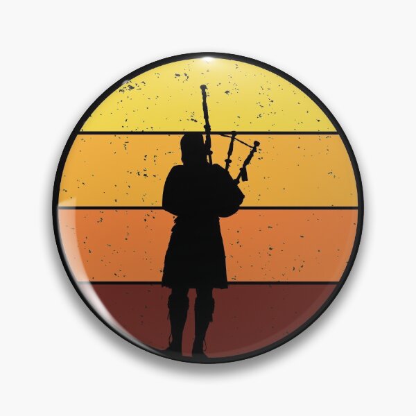 Item preview, Vintage Retro Bagpipe Scotland Music Player Funny Scottish Gift  designed and sold by TastefulTees.