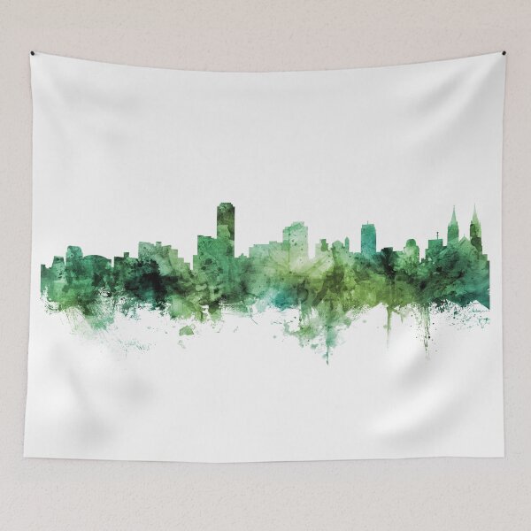 Item preview, Adelaide Australia Skyline designed and sold by ArtPrints.
