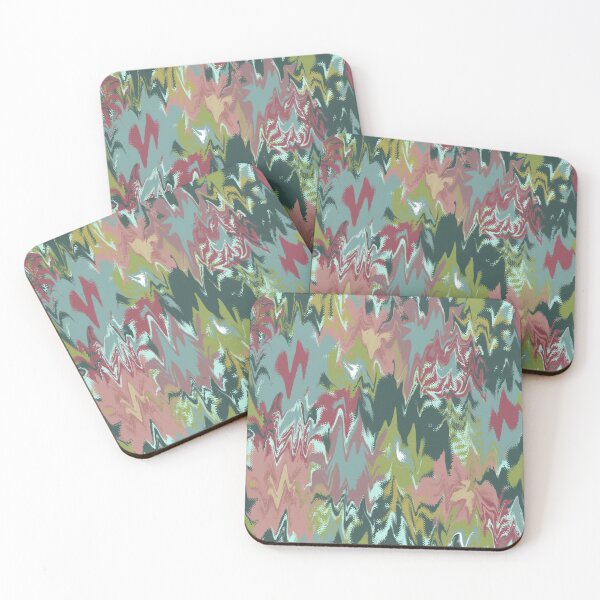 Item preview, Abstract Flower garden wave pattern.  designed and sold by LaBellCreative.