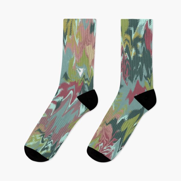 Item preview, Abstract Flower garden wave pattern.  designed and sold by LaBellCreative.