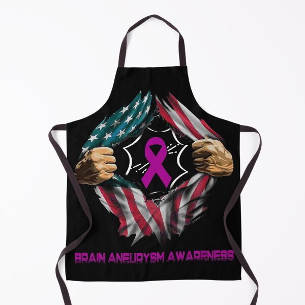 Item preview, Brain Aneurysm Awareness American Flag designed and sold by ArangoaStore.