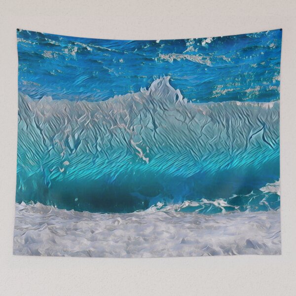 Item preview, Big Ocean Waves designed and sold by evokearo.