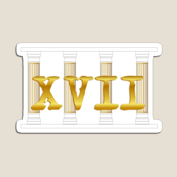 Item preview, XVII designed and sold by BleuSky.