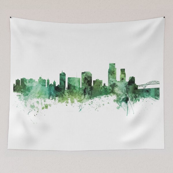 Item preview, Corpus Christi Texas Skyline designed and sold by ArtPrints.