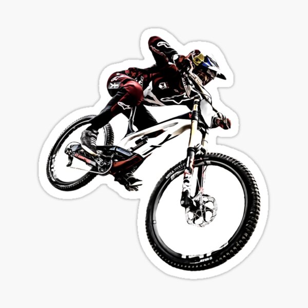 Primo BMX Logo White X2 Pair Vinyl Sticker Street Park Freestlye MTB ...